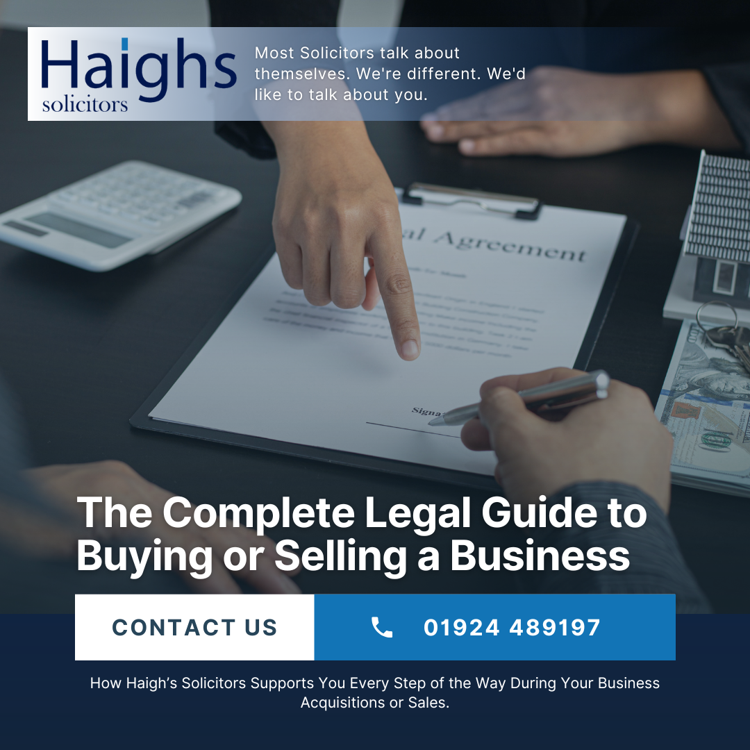 The Complete Legal Guide to Buying or Selling a Business